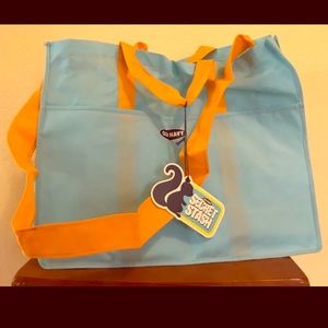 Old Navy Turquoise & Melon Shopper Bag *2 for $5*